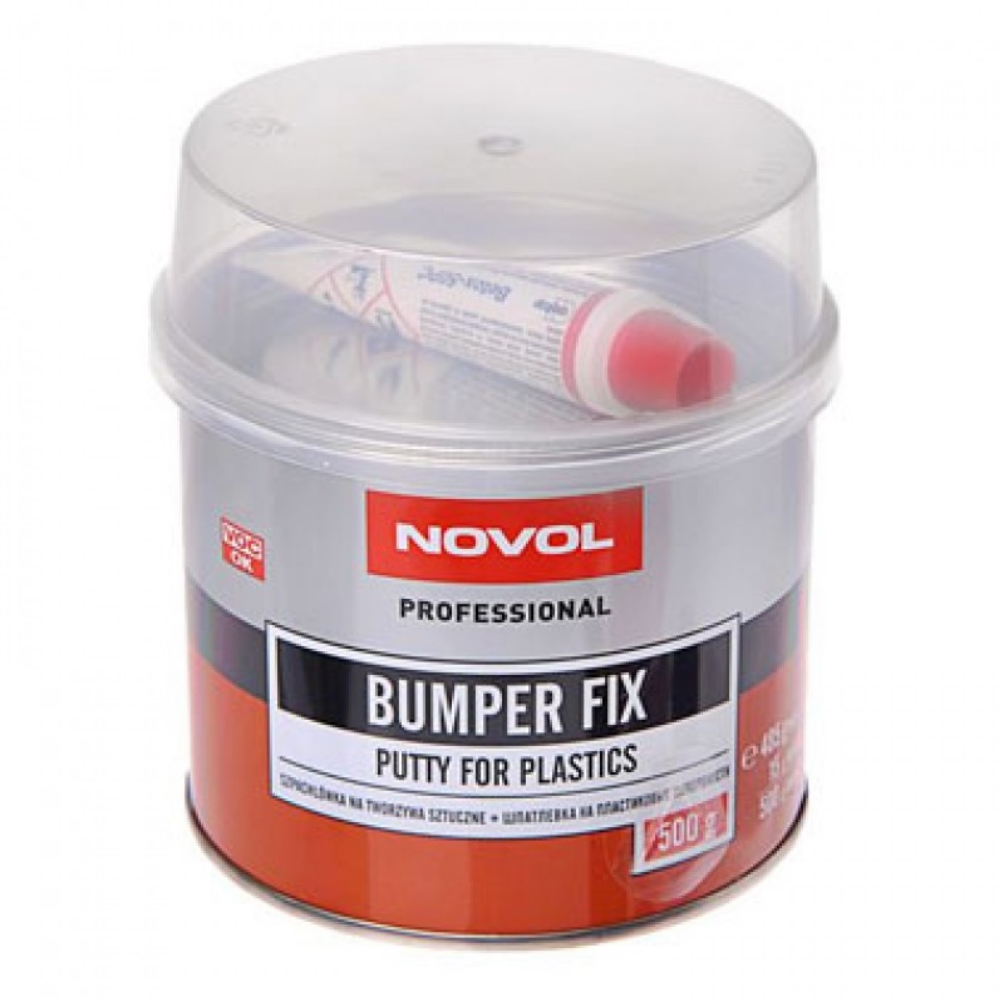 Шпатлёвка NOVOL BUMPER-FIX, 0,5кг для пластика