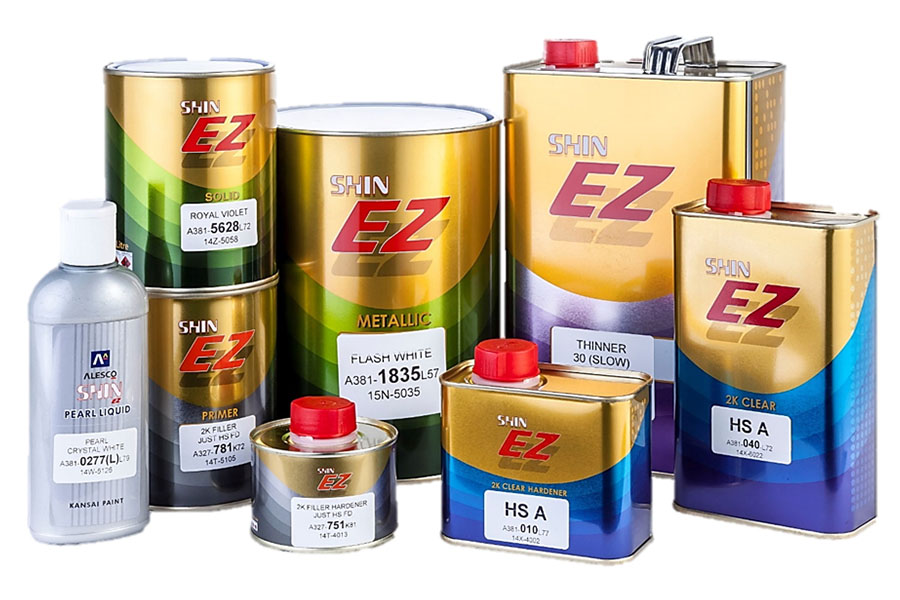 SHIN EZ Новый бренд от KANSAI PAINT в России!