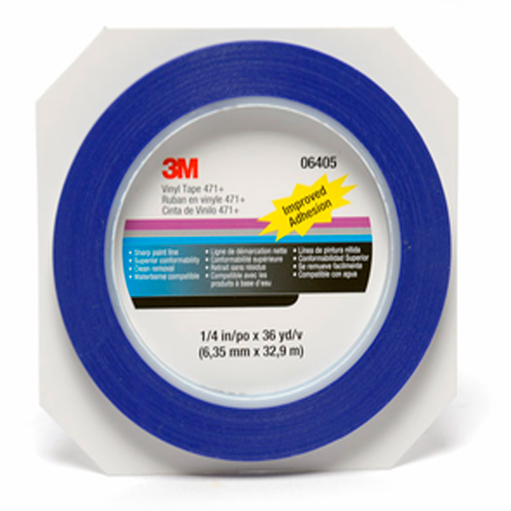 Fine Line, синяя маскир. лента 6мм.