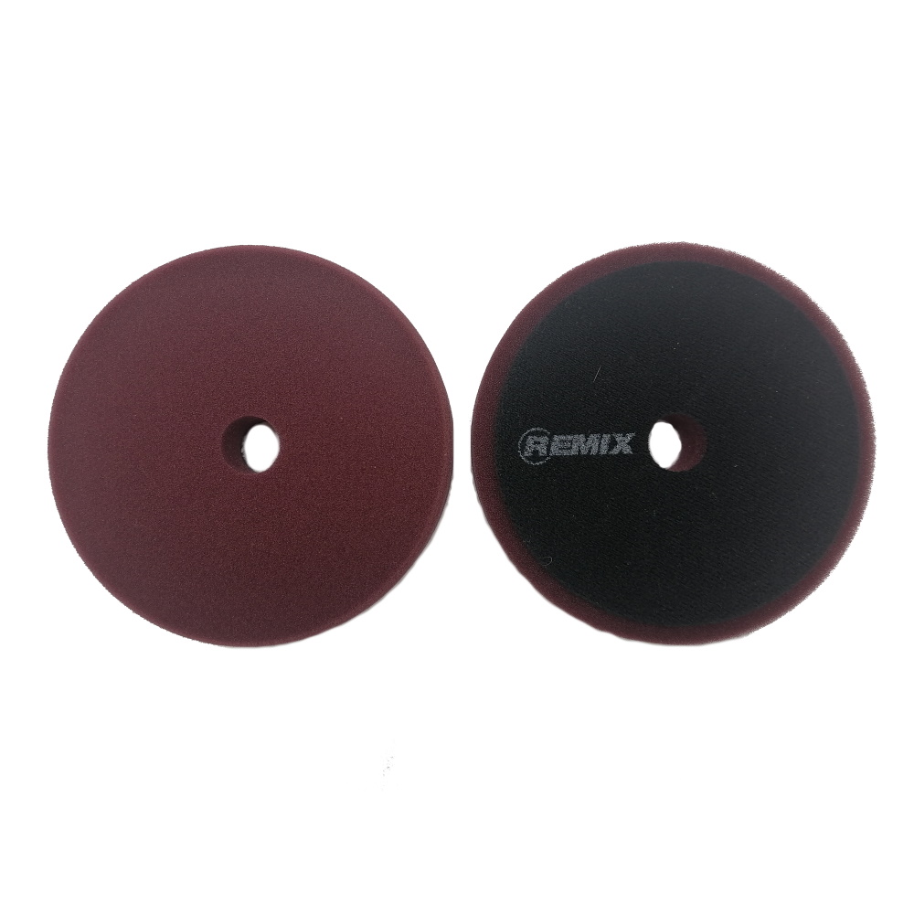 Полировальный круг REMIX полутвердый, бордовый, d140vv