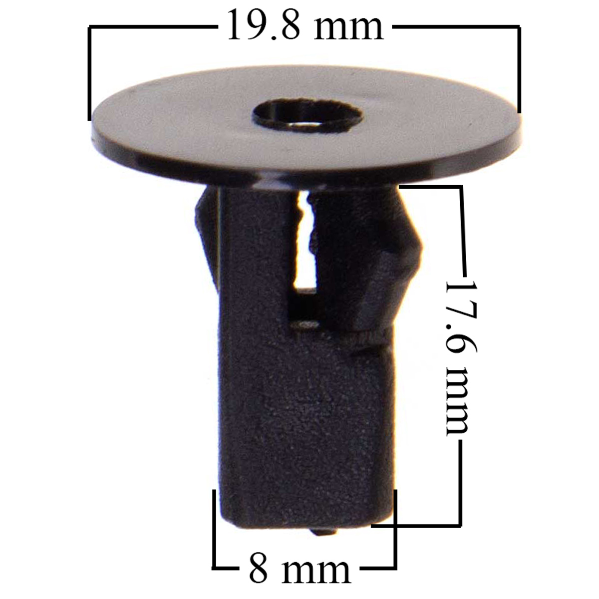 Клипса крепежная AS-1602