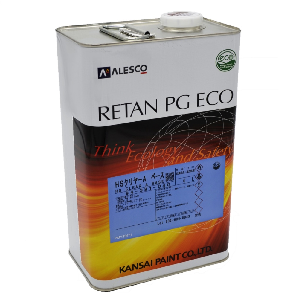 Лак  RETAN PG ECO HS CLEAR (A),  4 л - Эко лак принудительной сушки, 1.5 слоя - 60 мкм