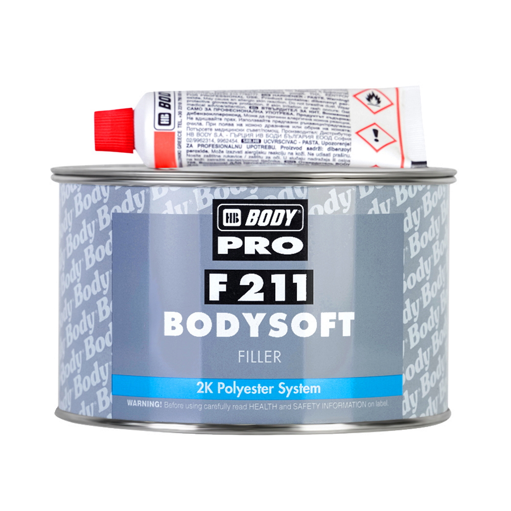 Шпатлевка  BODY 211 SOFT  универсальная 1.8 кг. 6шт./кор.