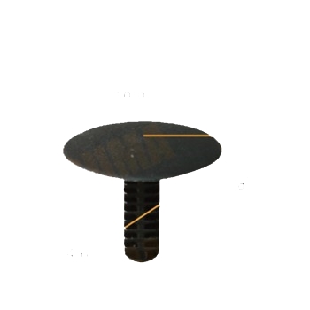 Клипса крепежная AS- 187 черная