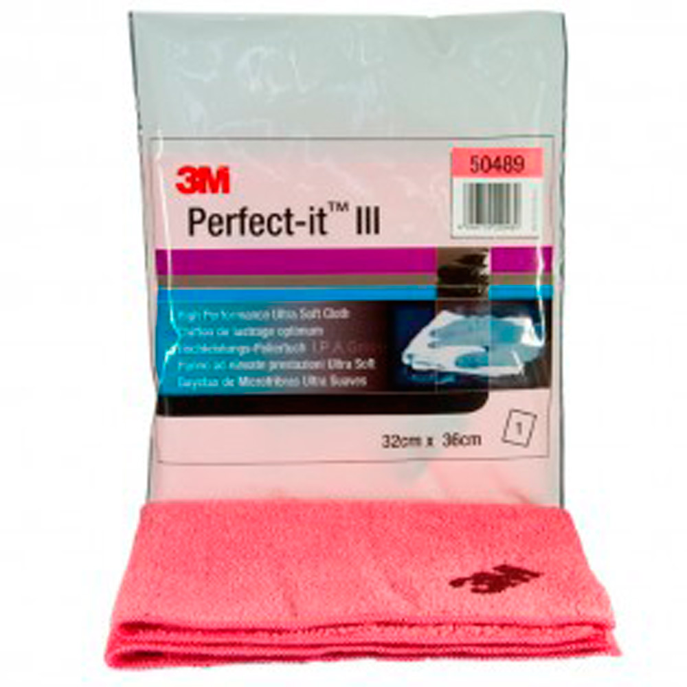 Салфетка полировальная розовая для пасты Polish Rosa