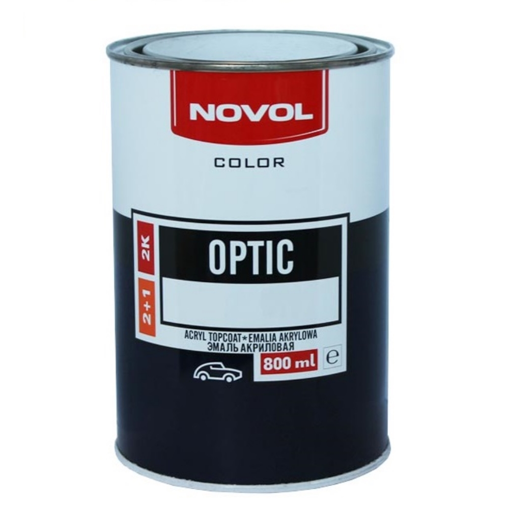Автоэмаль 1025 ОРАНЖЕВАЯ "OPTIC" 0.8 л