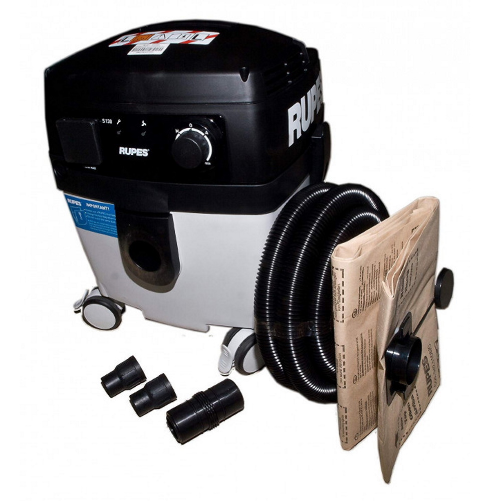 Пылесос профессиональный S130PL, 220V 1200Вт (пневмо-электро инструмент)