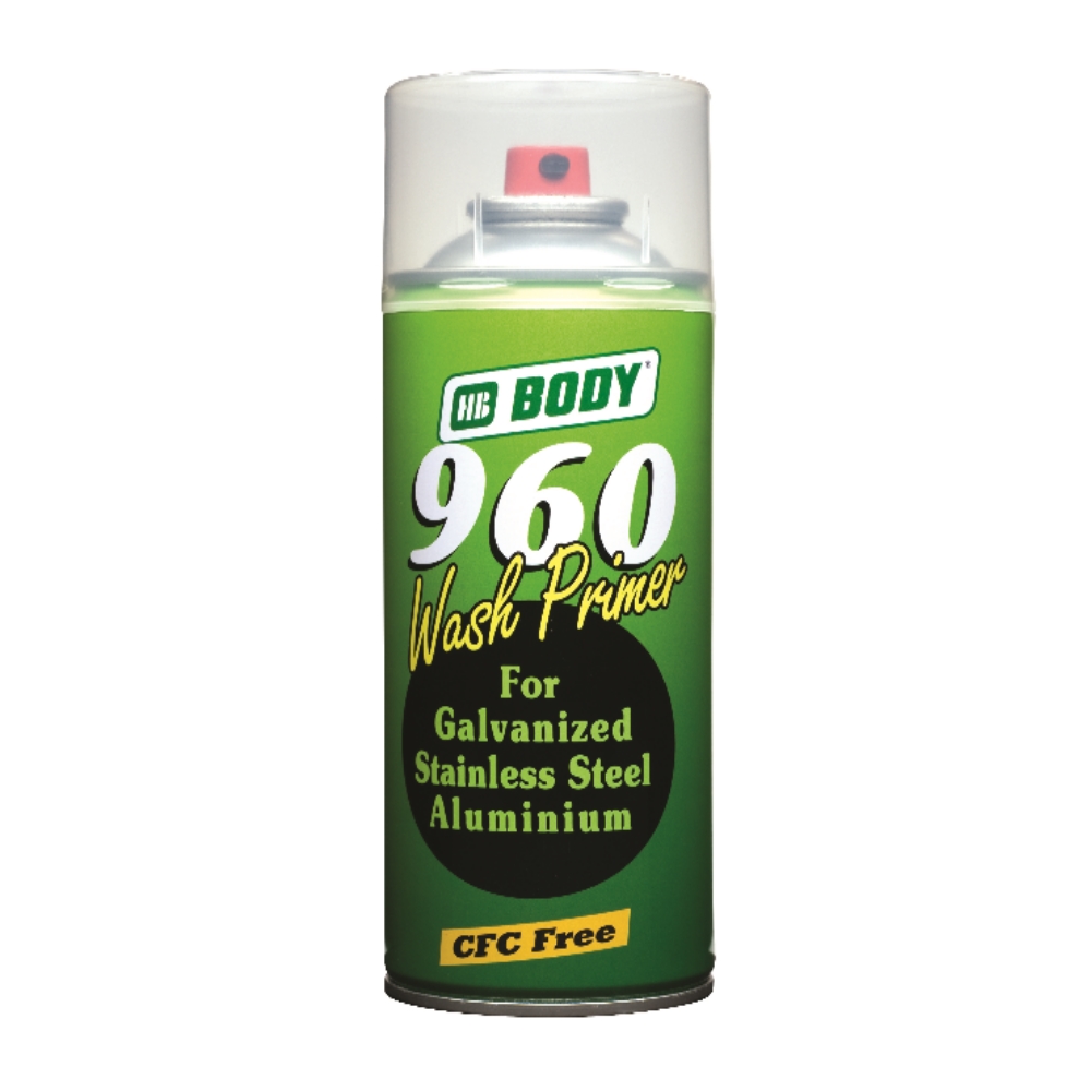 Аэрозольный грунт  BODY 960  Wash Primer  0.4 л. 6шт./кор.