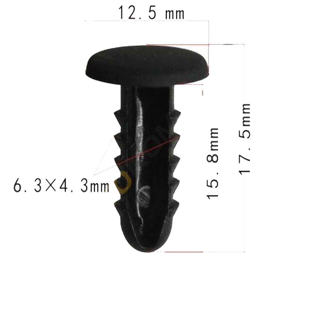 Клипса крепежная AS-1110