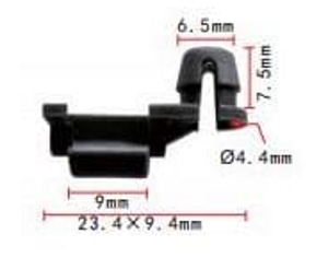 Клипса крепежная AS-493