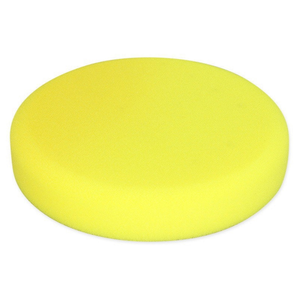 Полировальный круг желтый, плоский, очень жеский T80, D150мм (6"), толщина 30мм