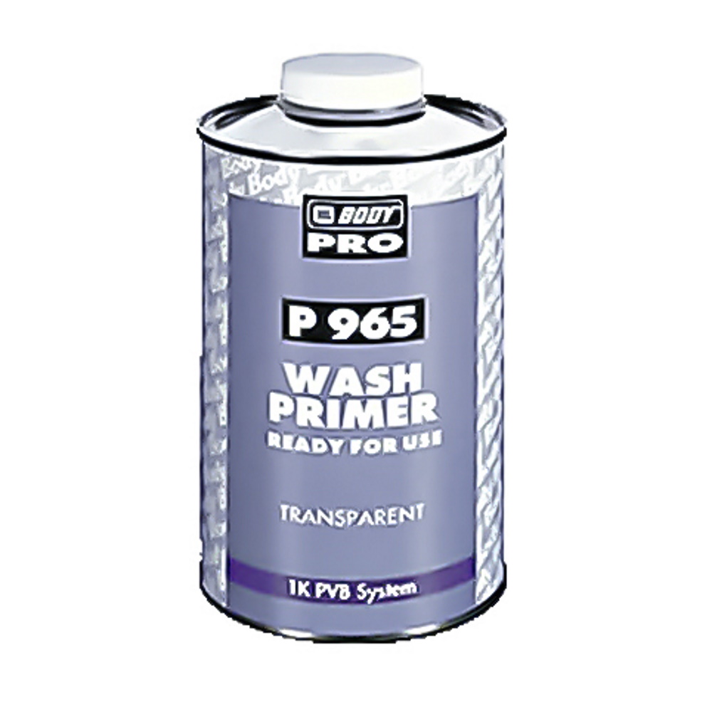 Грунт  BODY 965  Wash Primer 1К, кислотный, прозрачный 1 л. 6шт./кор.