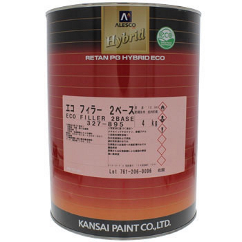 Грунт  RETAN PG ECO FILLER 2 BASE 4,0 кг - светло-серый, сушка 1 час, 250мкм, колеруемый
