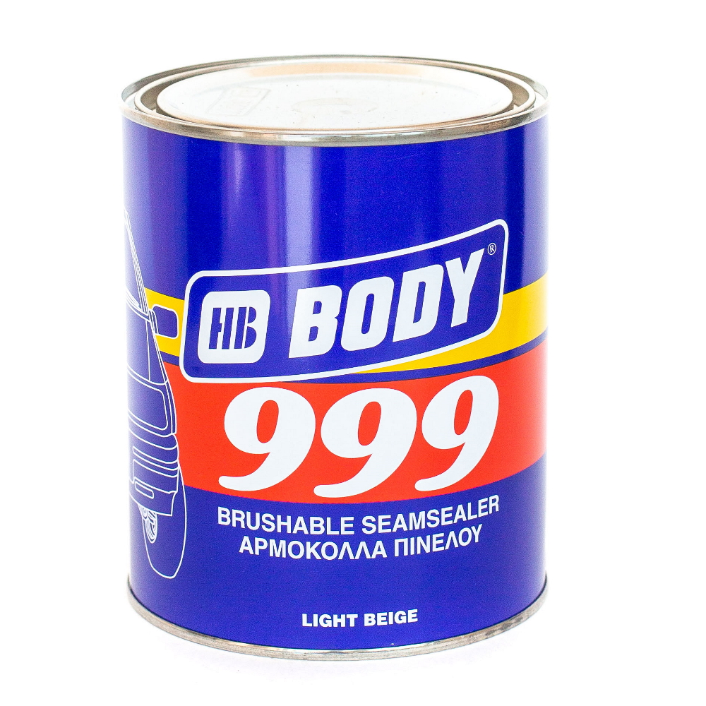 Герметик BODY 999 каучуковый, под кисть, светлобежевый, 1кг.