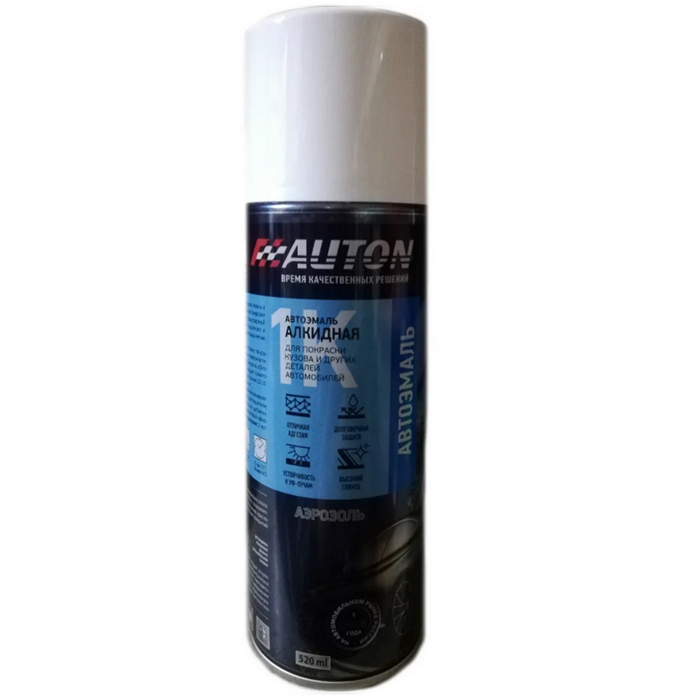 601  ЧЁРНАЯ     глянцев.  алкид   Автон  520 мл.             