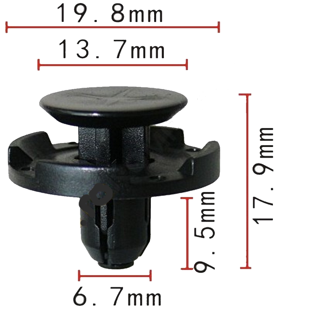 Клипса крепежная AS-1224