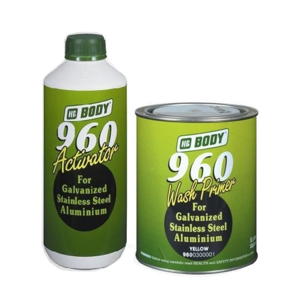 Грунт   BODY  960    1:1 Wash Primer 2K кисл. с активатором , уп. 1+1 л.  6шт./кор.